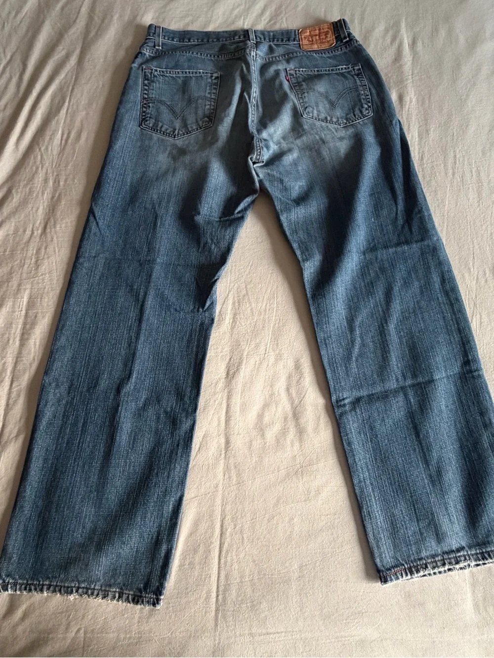 Y2K 2006 Levi’s 569 Loose Straight Jeans Men’s 36x32 Faded Medium Blue